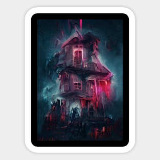 Haunted house... Sticker